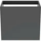 Ideal Standard Conca Waschtisch-Unterschrank T3991Y2 ohne Waschtisch-Platte, 1 Auszug, 60 x 37 x 54 cm, Anthrazit matt lackiert