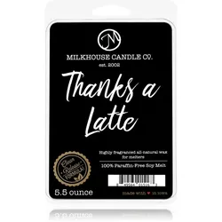 Milkhouse Candle Co. Creamery Thanks A Latte wachs für aromalampen 155 g
