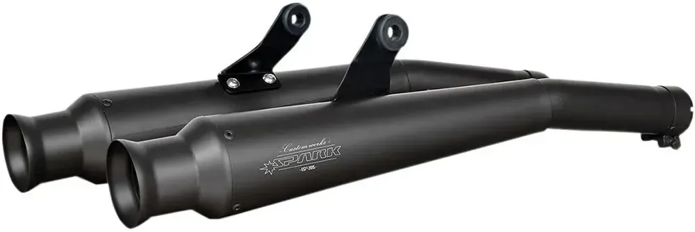 Spark Trumpet Bmw Ref:gbm0902bom Stainless Steel Nicht Homologierter Schalldämpfer - Black - Not Homologated