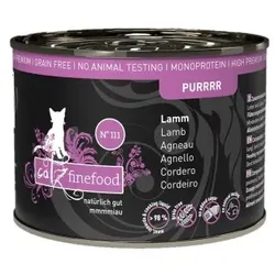 Catz finefood Nassfutter Katze Purrrr Adult No. 111 Lamm 6x200 g