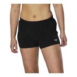 Mizuno Aero 2.5 Shorts Damen schwarz M 2022 Laufhosen