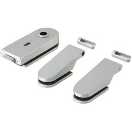 Dorma-Glas Glastürbeschlag STUDIO Rondo LM silber eloxiert