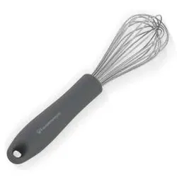 Schneebesen aus Edelstahl, 12 Drähte, 250 mm, leicht und robust, ideal für homogene Mischungen in professionellen Gastronomieküchen – Equipementpro