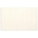 WohnDirect Duschvorleger Weiß 80 x 50 cm