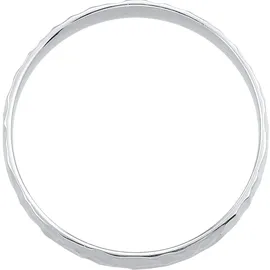 KUZZOI Silberring "Bandring Herrenring Freundschaftsring 925 Silber" Gr. 54, silber, Fingerringe, Herren, 54mm, ohne Stein, Silber 925 (Sterlingsilber), 4mm, Silberring