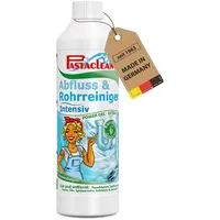 Pastaclean® Rohrfrei (1 Liter) flüssiger Rohrreiniger für alle gängigen Rohrarten | Für stark verstopfte Abflüsse in Küche & Bad