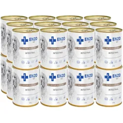 ENZO VET Darm-Diät mit Erkrankungen des Verdauungstraktes mit Lamm für Hunde 24x400g