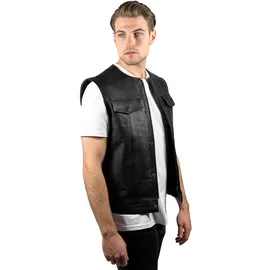 John Doe MC Outlaw Weste schwarz L