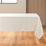 Douceur d'intérieur Tischdecke, mit Leinenoptik, rechteckig, 140 x 240 cm