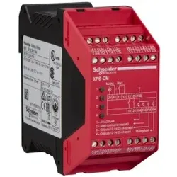 Schneider Electric XPSCM1144P Sicherheitsbaustein Muting für Einstrahl-Lichtschranken, 24 VDC, abziehb
