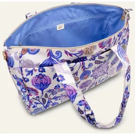 Oilily Sapphire Chintz Shopper Lila