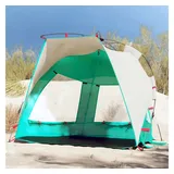vidaXL Strandzelt 2 Personen Seegrün Quick Release Wasserdicht