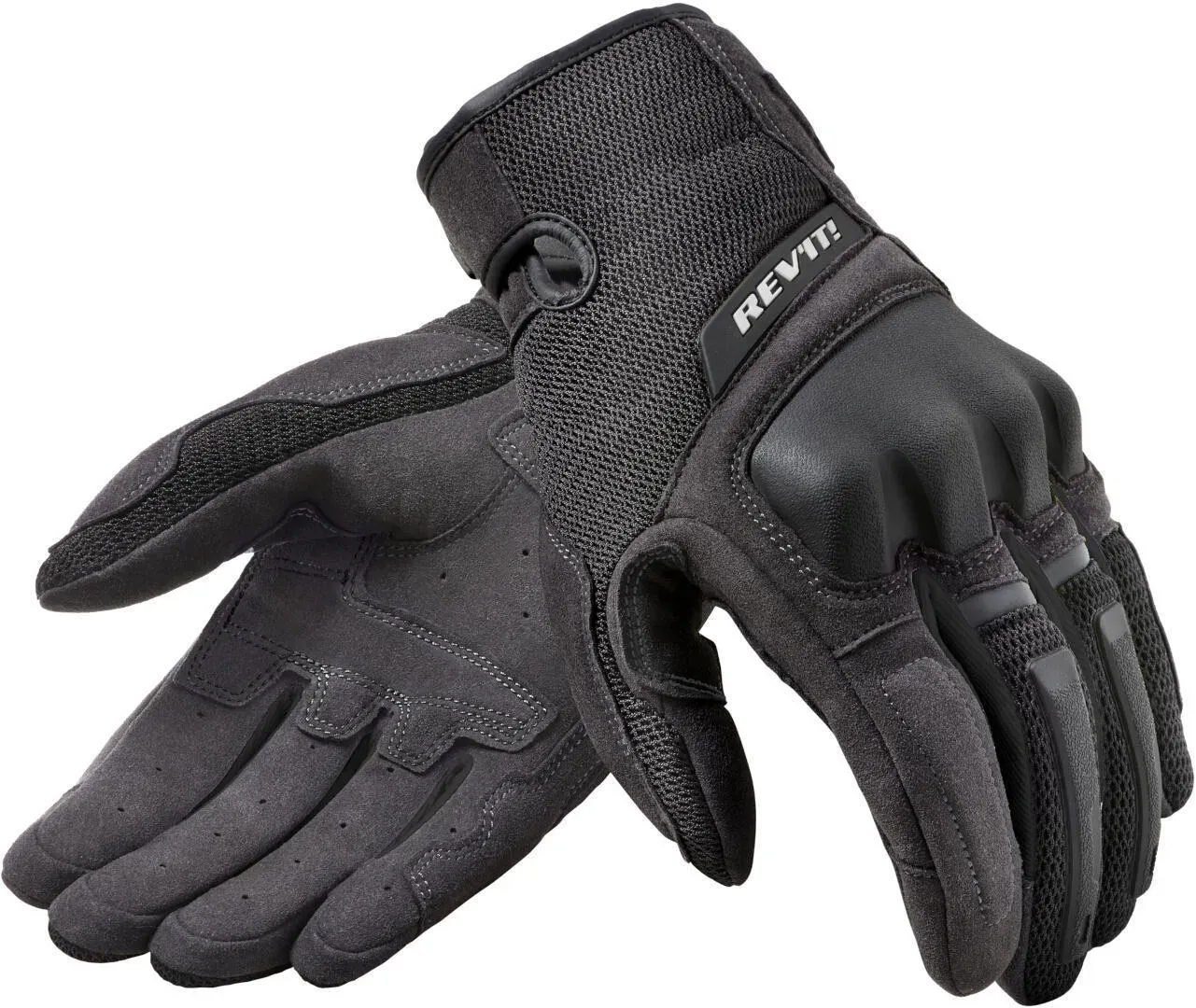 Revit Volcano Motorradhandschuhe, schwarz, Größe S für Männer