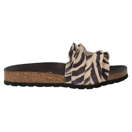 Verbenas Rocio Serraje Volante Zeb Pantolette Schwarz - 37 EU