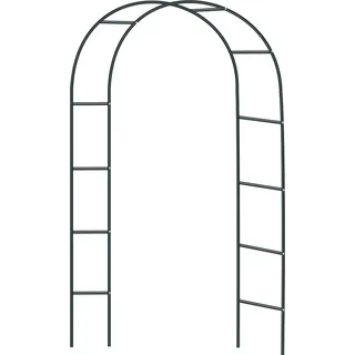 Speed Rosenbogen 240x140x38cm Metall Pergola Rankhilfe Rankgitter Torbogen /Grün