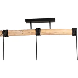 LINDBY Amilia 3 Pendelleuchte Black/Red/Green (9627779)