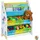 Relaxdays Kinderregal Meerjungfrau 74 x 62 x 31,5 cm mehrfarbig
