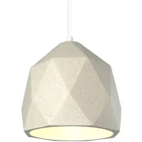 Paco Home Pendelleuchte FREE-TOWN, ohne Leuchtmittel, LED, E27, Lampe Für Wohnzimmer Esszimmer Küche, Höhenverstellbar beige