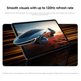 Xiaomi Redmi Pad 2 Pro 8 GB RAM 256 GB Graphite Gray