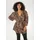 aniston plus Schlupfbluse Leoprint Braun 44