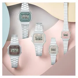 Casio A168wa-5ayes Uhr Silver One Size