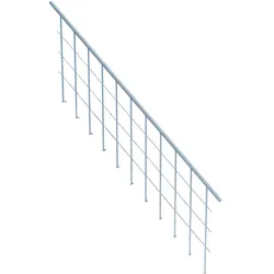 Minka Zweites Geländer für die Raumspartreppen Comfort Top und Comfort Top Turn Weiß