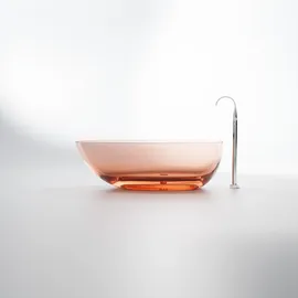 Steinberg Serie 489 Badewanne, freistehend, aus Polyresin, 1680x850x550mm, 489801035, Farbe: Apricot