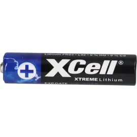 XCell 16x XTREME Lithium Batterie AAA Micro FR03 L92 XCell 4x 4er Blister