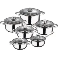 San Ignacio Cassel Kochtopfset 12 Einheiten - Chrome - One Size