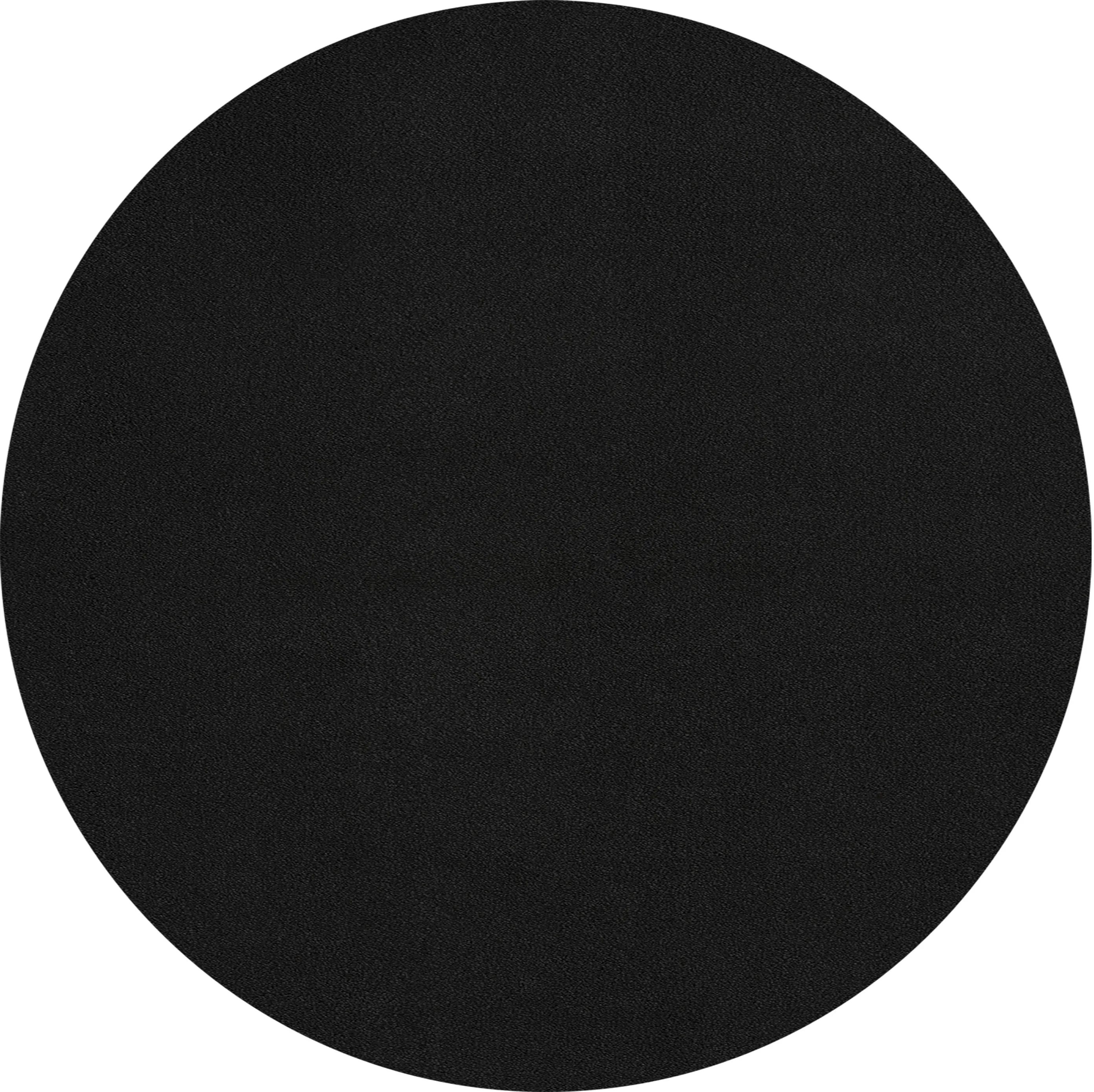 merinos Teppich »Montana«, rund, Wohnzimmer merinos schwarz Ø 160 cm