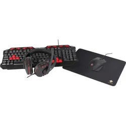 DELTACO GAMING 4-in-1 Set GAM-023DE