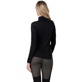 KARI TRAA Lekker Half Zip Schwarz M
