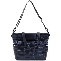 Hedgren Shopper Cocoon Puffer Tote Bag Peacoat Blue