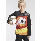 Kidsworld Langarmshirt in schwarz | Gr.: 140/146