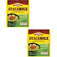 Old El Paso Guacamole Würzmischung – Fertiger Gewürzmix für einen Avocado-Dip – 1 x 20 g (Packung mit 2)