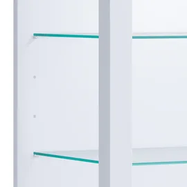VCM Standvitrine Glasol 52 x 35 x 60 cm Weiß