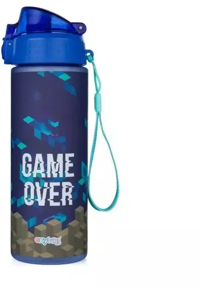 Game Over: Oxy Click Trinkflasche – 600 ml, Limette