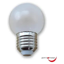 satisfire Illu-Partylichterkette LED 10 m Schwarz 20 ultra-warmweiße Kugeln