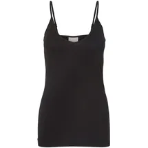 Vero Moda Damen Top VMMAXI MY SOFT V SINGLET GA Schwarz XS