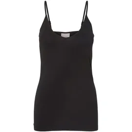 Vero Moda Damen Top VMMAXI MY SOFT V SINGLET GA Schwarz XS