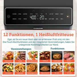 Cosori Dual Blaze Smart schwarz