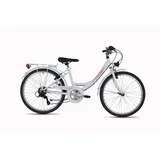 Dacapo Kinderfahrrad 24 Zoll RH 36 cm weiß