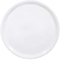 HENDI Pizzateller, Porzellan, Pizzateller Speciale, Geschirrspüler und Mikrowellenherde geeignet, ⌀330mm, weiß, 6 Stück