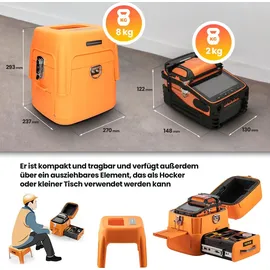 Extralink AI-9 (7800mAh Akku, LCD Display) Glasfaserschweißgerät