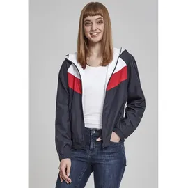 URBAN CLASSICS 3-tone Parka Navy / White / Red XS