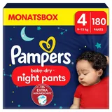 Pampers Windeln Pants Größe 4 (9-15 kg) für Babys und Kleinkinder (4-18 Monate), 180