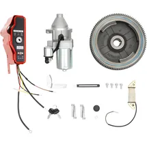 dgjmuu Schwungrad Elektrostarter Kit für Honda GX340/GX390 11HP-13HP
