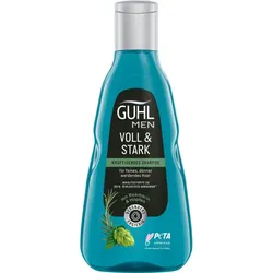 Guhl MEN Kräftigendes Shampoo Voll & Stark für feines,dünner werdendes Haar 250ML