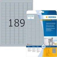 Herma Typenschild-Etiketten