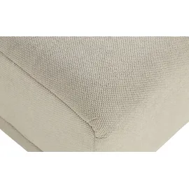 Möbel Kraft Eckcouch Flachgewebe 3-Sitzer Beige